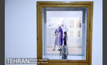 بازدید احمد مسجد جامعی از نمایشگاه تهران از منظر هنرمندان 29