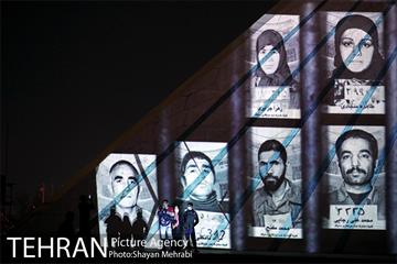 ویدئومپینگ و نور افشانی میدان آزادی به مناسب سالروز پیروزی انقلاب اسلامی 7