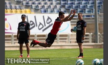 تمرین تیم فوتبال پرسپولیس تهران 20