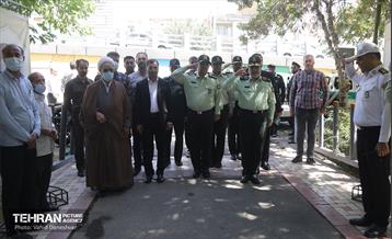 آیین نام گذاری پل بهاران به نام شهید امنیت محمدعلی بایرامی