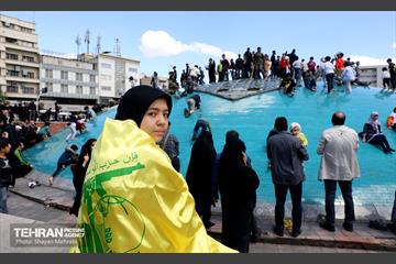 راهپیمایی وز قدس در پایتخت 7