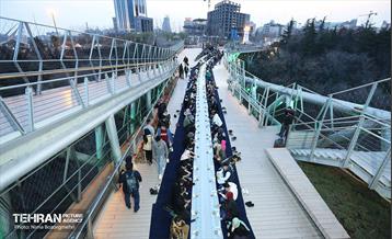 «افطاری ساده» بر روی پل طبیعت 15