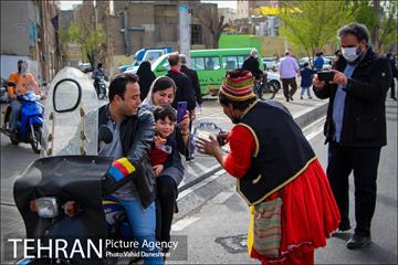 کاروان نوروزی در منطقه 17