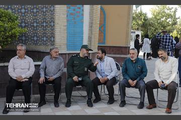 اهتزاز پرچم متبرک حضرت علی ابن موسی الرضا(ع)  14