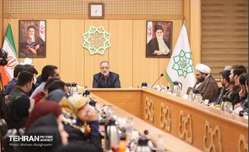 نشست شهردار تهران با منتخبین بنیاد ملی نخبگان 15