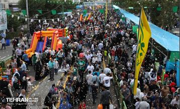 مهمانی ۱۰ کیلومتری عید غدیر در تهران 47