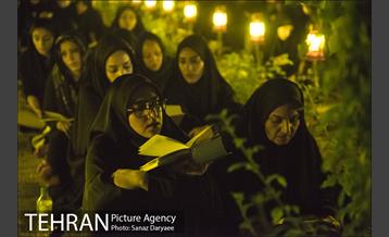 احیای شب بیست و یکم ماه رمضان در بهشت زهرا (س)‎ 12