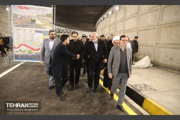افتتاح زیرگذر بزرگراه شهید متوسلیان - باغستان 4