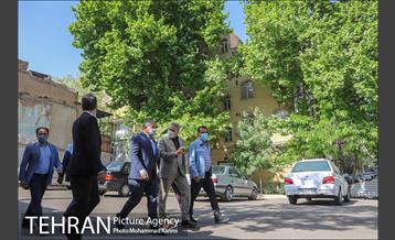 بازدید محسن هاشمی از منطقه 16