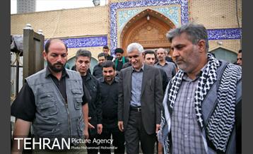 حضور سیدمحمدعلی افشانی شهردار تهران در کوفه 4