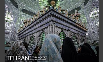 حال و هوایی از افطار تا سحر در حرم شاه عبدالعظیم حسنی 13