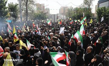 تشییع شهدای اقتدار ملی در تهران - 3  74