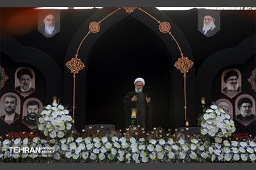 عزاداری شهادت حضرت فاطمه(س) در منطقه 17 18