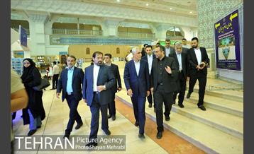 بازدید مهندس افشانی  شهردار تهران از نمایشگاه بین‌المللی قرآن 14