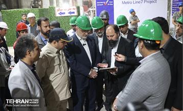 بازدید از دو ایستگاه مهم مترو 16