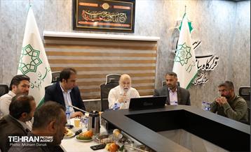 بازدید رئیس شورای شهر تهران از کلان‌پروژه بزرگراه یادگار امام(ره) 1