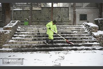 روز برفی تهران 18