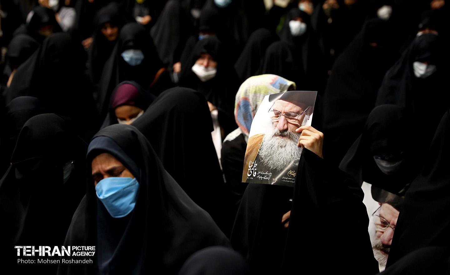 مراسم تشییع پیکر آیت‌الله فاطمی‌نیا 5