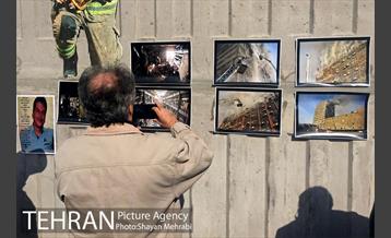 دومین سالگرد شهدای پلاسکو در محل این واقعه 11