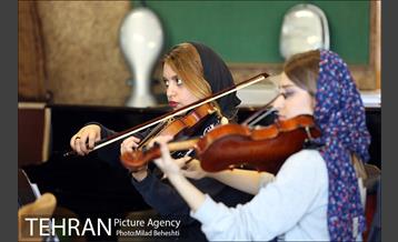 تمرین ارکستر فیلارمونیک ایران 12