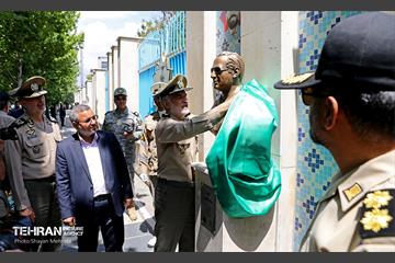رونمایی از ۸ سردیس شهدای ارتش جمهوری اسلامی ایران 12