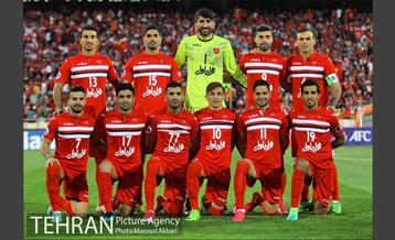 دیدار تیم‌های فوتبال پرسپولیس و الوحده