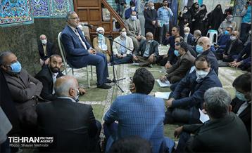 حضور شهردار تهران در مسجد ارشاد شهر ری 25