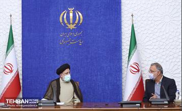 دیـدار شـهردار و معاونین شهرداری تهران با رئیس جمهور 6