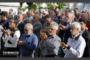 اقامه نماز عید سعید فطر در محله شهران 20