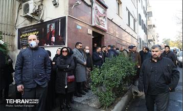 تشییع پیکر خبرنگار فقید مهدی علیرضایی 48