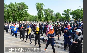 همایش زنگ تحرک ایستگاههای فعالیت بدنی شرق تهران 12