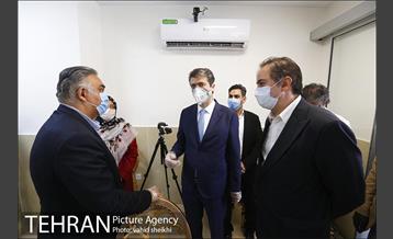 آئین افتتاحیه کلینیک بیماری های حاد تنفسی در میدان صادقیه  15