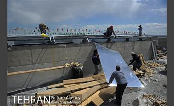 روزهای پایانی پروژه ی مجموعه نمایشگاهی شهر آفتاب 25