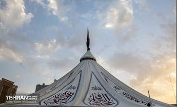 خیمه عاشورایی در میدان هفتم تیر 9