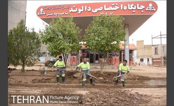 فعالیت شهرداری تهران در منطقه پل دختر 6