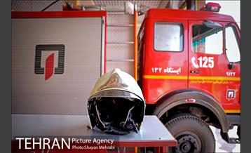 افتتاح ایستگاه ١٣٢ آتش نشانى شهردارى تهران 2