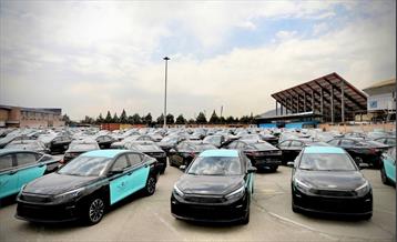 آیین ورود ۱۰۰۰ دستگاه تاکسی برقی به ناوگان حمل و نقل عمومی شهر تهران 33