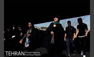 پیاده روی جاماندگان اربعین حسینی(ع) در تهران-2 21