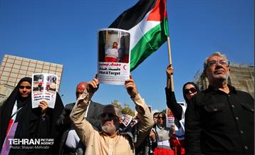 اجتماع جمعیت هلال احمر و کادر بهداشت و درمان در حمایت از مردم فلسطین 7