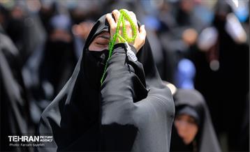 عزاداری شهادت امام صادق (ع) در میدان صادقیه 24