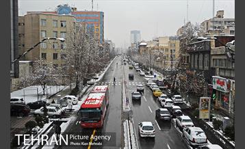 بارش برف زمستانی در تهران 37