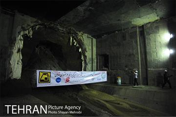 مراسم ورود ماشین حفاری(TBM) به ایستگاه مترو امیرکبیر در خط 6 متروی تهران 18