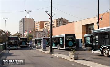 به وقت خدمت؛ ایستگاه شارژ اتوبوس برقی «قورخانه» 22