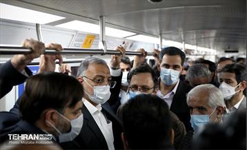 بازدید شهردار تهران از کارگاه ساخت ایستگاه متروی حرم عبدالعظیم 2