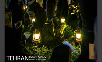 احیای شب بیست و یکم ماه رمضان در بهشت زهرا 6