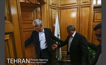 اولین جلسه محمد علی افشانی در دفتر شهردار تهران 7