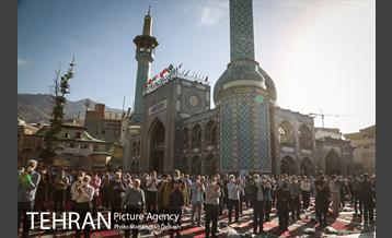 نماز عید فطر در امام زاده صالح(ع) 4