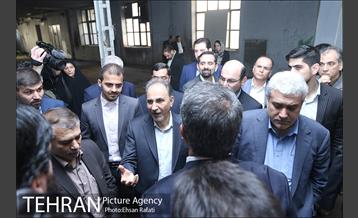 بازدید دکتر نجفی از کارخانه نوآوری‎ 7