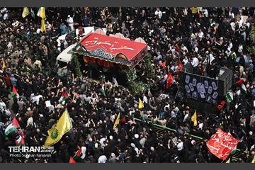 تشییع پیکر شهید اسماعیل هنیه 18