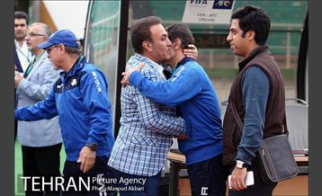 دیدار سیاه جامگان و سایپا در لیگ برتر فوتبال 1